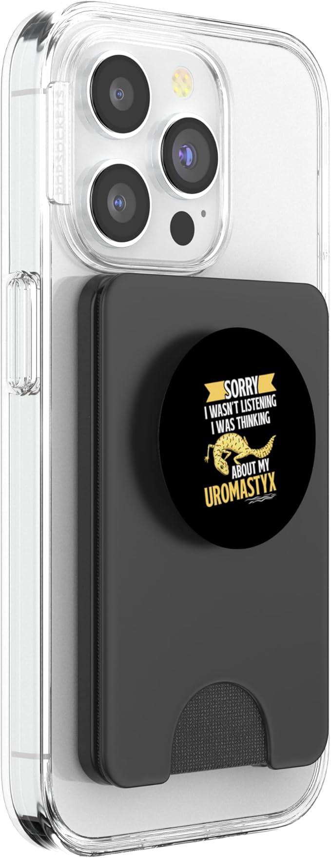 Love Uromastyx PopSockets PopWallet for MagSafe