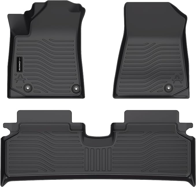 All Weather Floor Mats Fit for Kia NIRO EV(Not PHEV) 2023 2024 2025 TPE Rubber Liners Set NIRO EV Accessories All Season Guard Odorless Anti-Slip Floor Mats