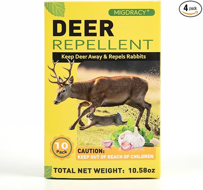 Deer Repellent Balls, 4 Packs