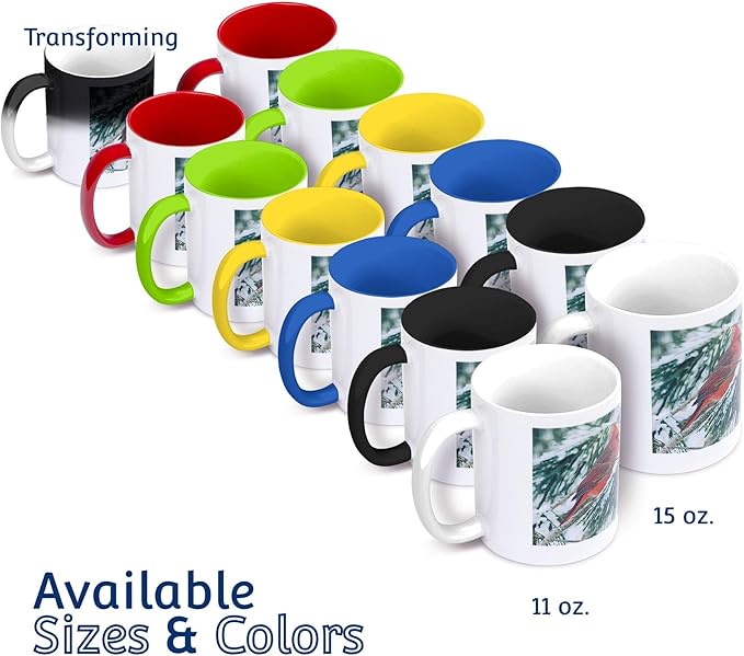 3dRose High Red Ornate Pacman Frog, Ceratophrys ornate, controlled conditions 11oz Two-Tone Black Mug