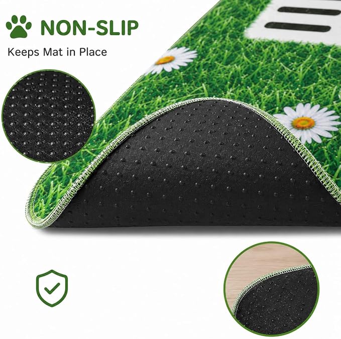 Aitmexcn Washable Pee Pads for Dogs, 2 Pack Lawn Puppy Pads, 31'' x 36'' | Highly Absorbent, Waterproof Layer, Machine Washable, Non-Slip Bottom, For Puppy Training and Crates
