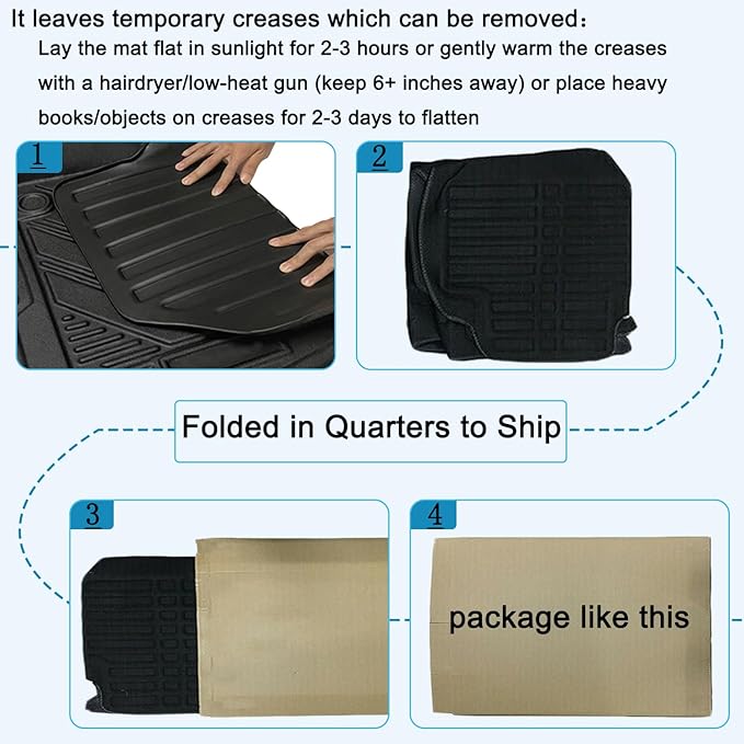 Cargo Liners for 2018-2026 Camry All Weather Rear Floor Trunk Tray Mats | Protector 3D Waterproof Durable Odorless Flexible Black TPO Accessories for Toyota 2018-2026 Camry