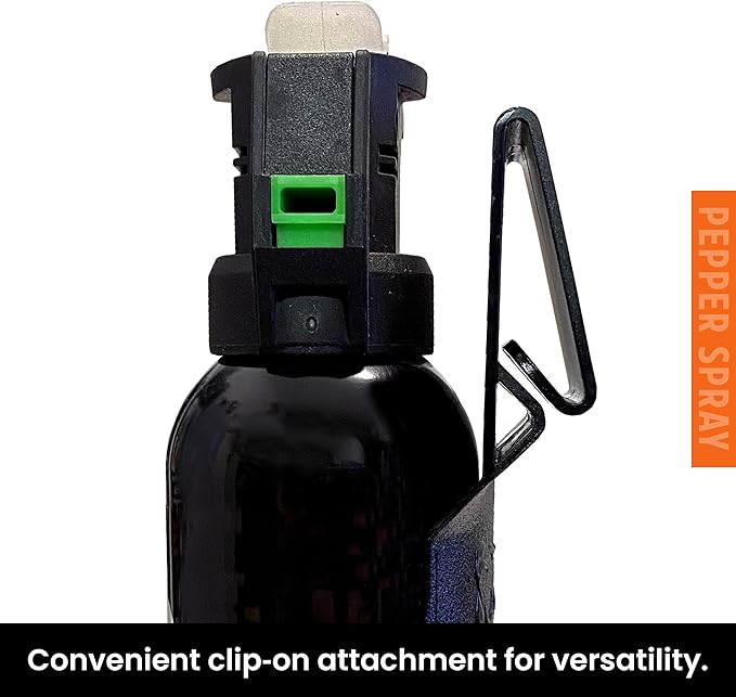 The BMF Pepper Spray with Holster, 35 Foot ft Pepper Spray, BMFG 9.2 oz 260g