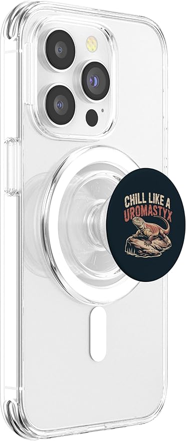 Uromastyx Owner Chill Uromastyx PopSockets PopGrip for MagSafe