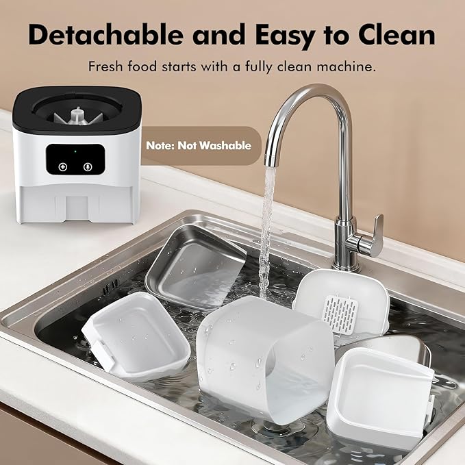 Automatic Cat Feeder 2 Cats, 6L Automatic Cat Food Dispenser with 2 Stainless Steel Bowls, Timed Dry Food Dispenser with APP Control for Cats and Dogs, Dual Power Supply, 10s Voice Recorder