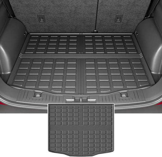 powoq Trunk Mat Compatible with 2020-2026 Ford Escape Cargo Mat All Season Protection Cargo Liner TPE Trunk Liner Replacement for 2020 2021 2022 2023 2024 2025 2026 Ford Escape Accessories