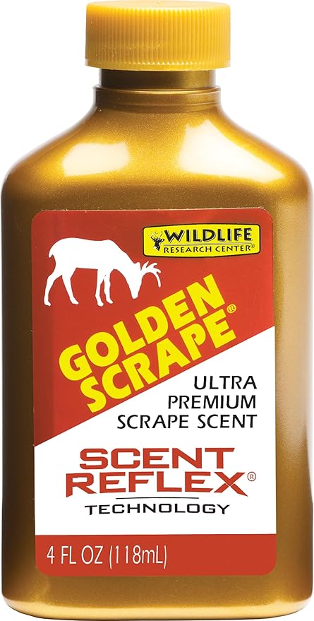 Wildlife Research Center Golden Scrape Scent Deer Attractant Lure for Whitetail Deer Hunting