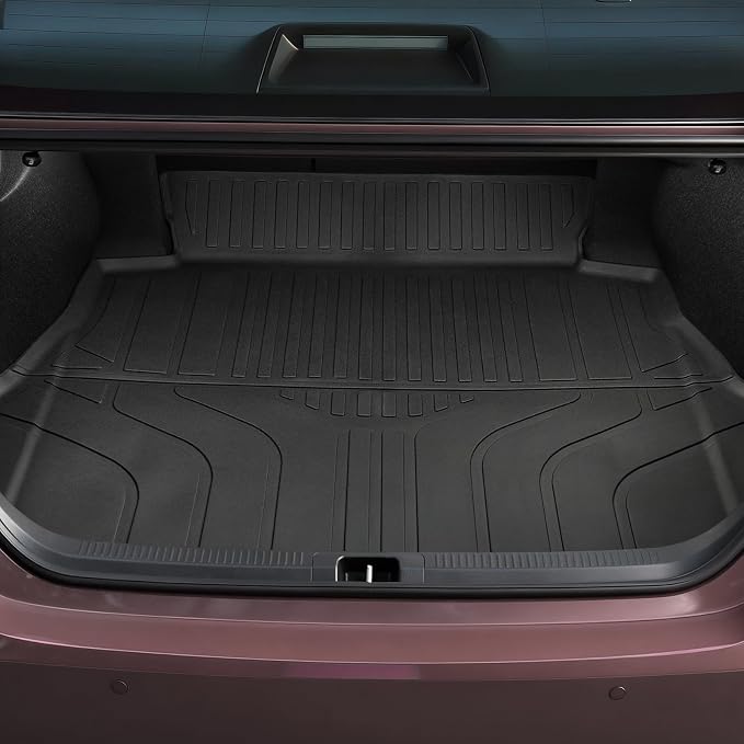 Cargo Mat for 2025-2026 Toyota Camry, Full Coverage All Weather Trunk Cargo Liner with Backrest Protectors for Camry Accessories