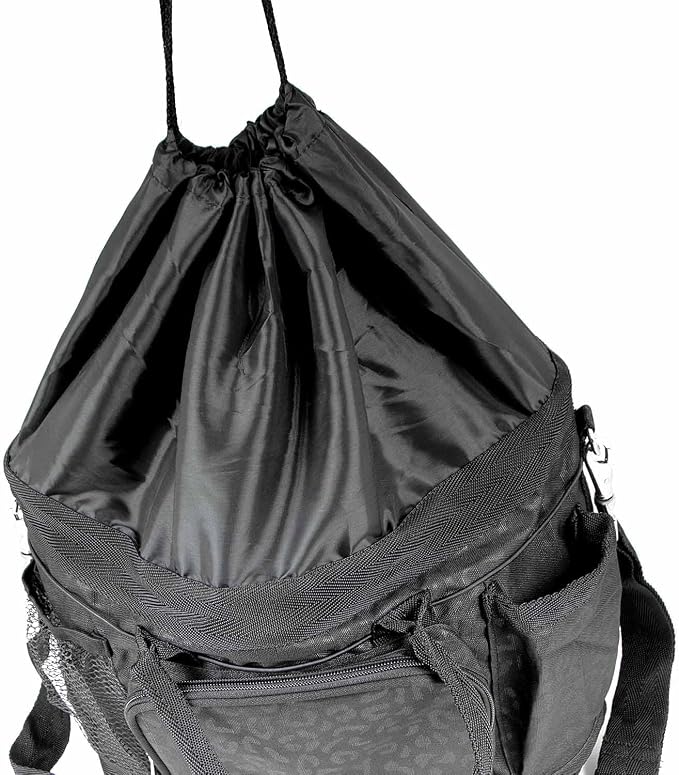Jeffers Poplar Head Grooming Bag – Horse Grooming Organizer Tote with Pockets for Brushes, Tools, Clippers, Shampoo, Detangler – Stable Barn Kit Carrier for Horses, Pets, Livestock, Covert Cheetah