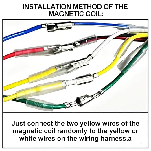 Complete Electrics Wiring Harness Replacement for ATV Quad 150cc 200cc 250cc Go Kart Pit Quad Dirt Buggy Bike Replacement for Kawasaki Stator