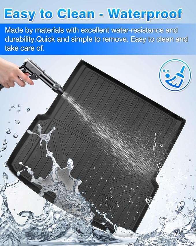 Cartist Cargo Liner for BMW I4 eDrive35 / eDrive40 / xDrive40 / M50 2022-2026 Trunk Mat, All Weather Cargo Mat for i4 Accessories, Heavy Duty Car Mats, Car Accessories
