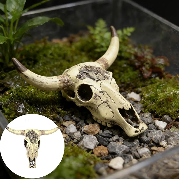 Western Fish Tank Decor Unique Reptile Enclosure Accessories Snake Tarantula Habitat Decor for Bearded Dragon Snake Tarantula and Fish Tank Setup