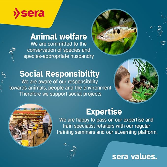 sera Discus ImmunPro Nature 4 oz. | Complete Growth Food for Discus Fish | with Probiotics & Astaxanthin | No Dyes & Preservatives Consisting of Soft Granules | Supports Immune System