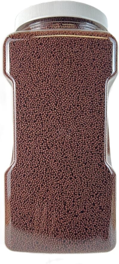 Aquatic Foods Inc. Tropical Fish 1mm - 1/32" Floating 40% Protein Pellets for Discus, Cichlids, Bettas, Guppies, Tetras, Live Bearers, Baby Koi, Smaller Tropical and Pond Fish...WL 7oz Sm Jar