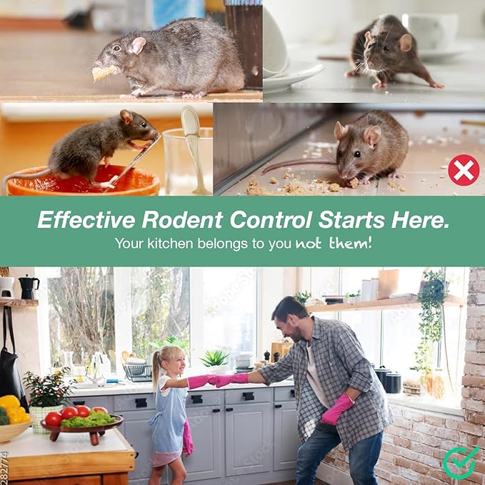 Mouse Repellent Balls: Rodent Repellent Balls - Mouse Repellent with Peppermint Oil - Natural Deterrent for Kitchen Warehouse Car - Mice Repellent for Indoor Outdoor - Safe for Pets Family - 12 PCS