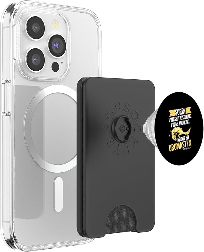Love Uromastyx PopSockets PopWallet for MagSafe