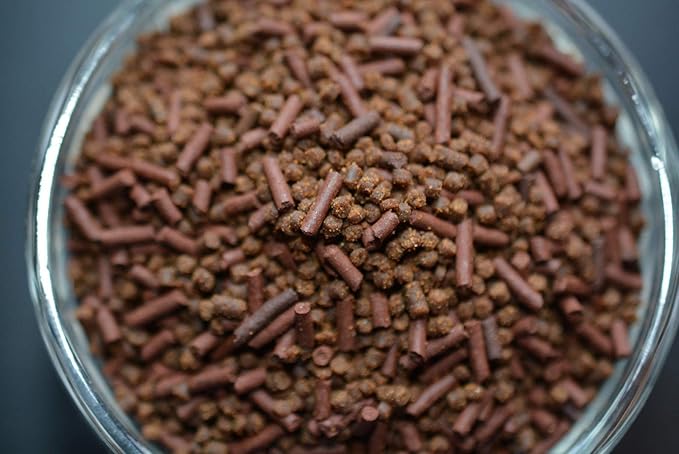 S&C AQUATICS MINI Beefheart & Soft BIT Mix,Beef Heart,Discus Food,Angel Fish Food,Cichlids (4oz) - A8