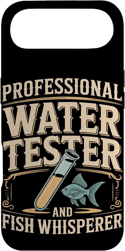 Professional Water Tester and Fish Whisperer Killifish Case for iPhone Air