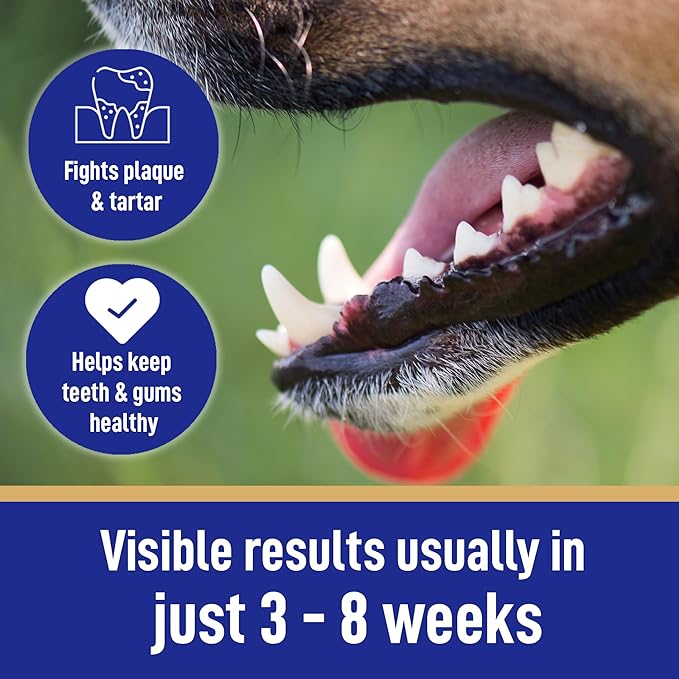 100% Natural Plaque Off & Tartar Remover For Dogs & Cats | Freshen Breath For Dogs & Cats | 6.3oz (180g) | Support Healthy Gums & Promote Dental Health | Prevent Plaque & Tartar Build Up