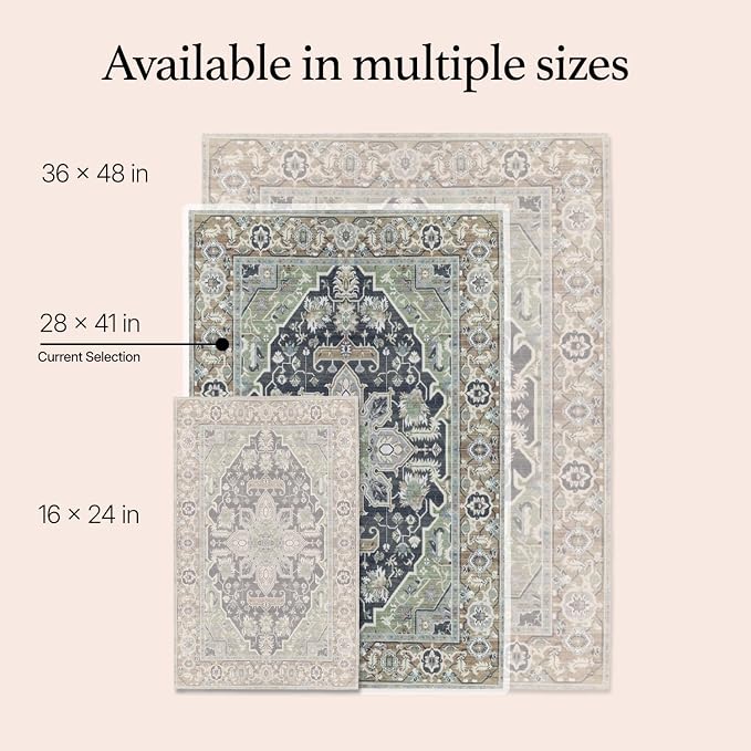 Lovewag Reusable Washable Dog Pee Pads, Sage Forest 28x41, 2 Pack | Non-slip, waterproof, absorbent dog pee pads for potty training, whelping, senior dogs, multi-pet households, easy to clean