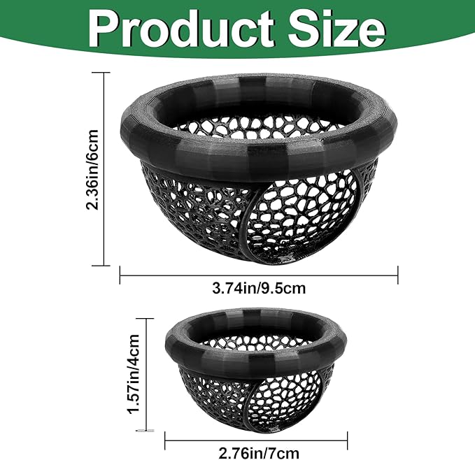 2 PCS Floating Betta Hammock & Shrimp Shelter 3D Printed Aquarium Decor Floating Betta Hide with Feeding Ring Multi-Functional Hammock Safe Resting Spot for Betta Fish, Shrimp and Small Fish