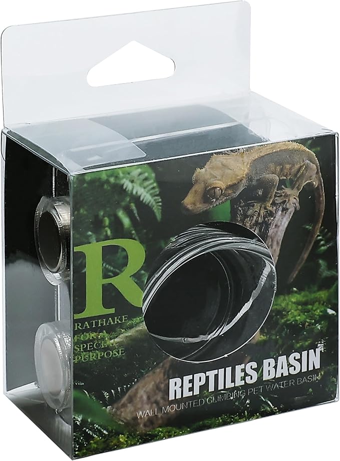 Strong Magnetic Reptile Ledge Acrylic Gecko Feeding Ledge Reptile Food Water Feeder Dish for Chameleon Spider Bearded Dragon Jumping Spider Tank Accessories