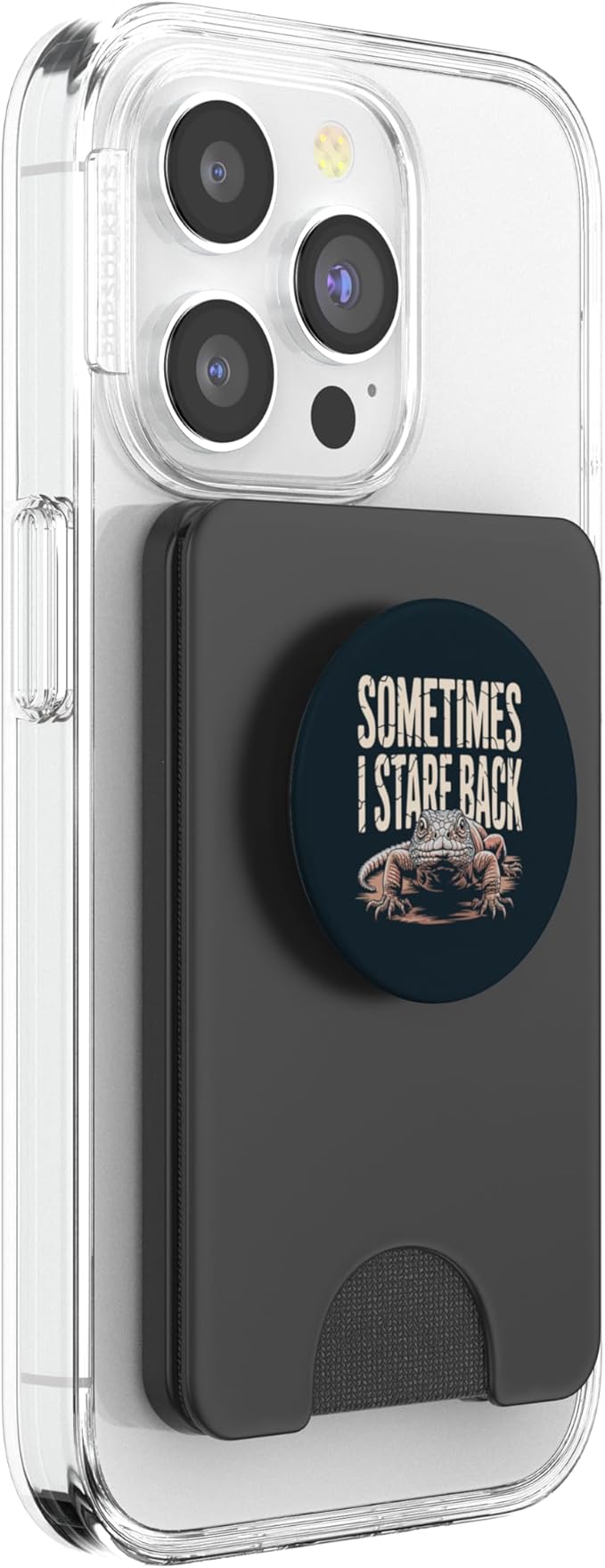 Uromastyx Owner Stare Back Uromastyx PopSockets PopWallet for MagSafe