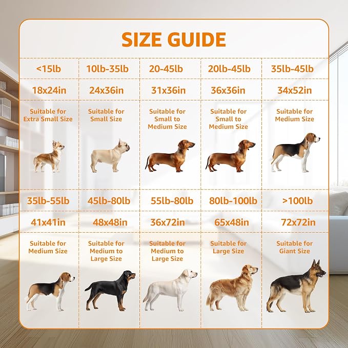 Washable Pee Pads for Dogs, 2Pack Puppy Pads Washable with Bone Print,Absorbent Reusable Whelping Pads Non-Slip Dog Mats for Floor Protector, Couch Cover, Crate, Potty Training 31x36 | Reusable, Waterproof, Machine Washable Dog Pads for Whelping, Potty...