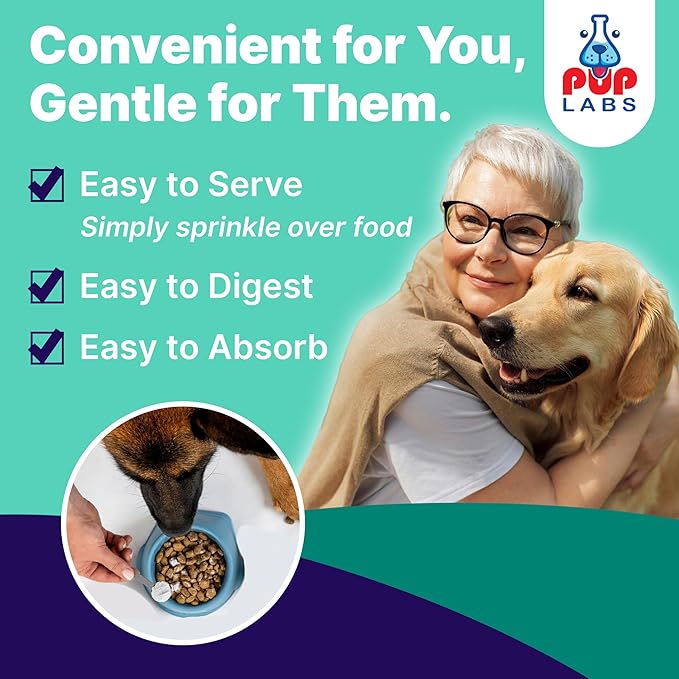Pup Labs ProDenta Fresh Breath for Dogs, All-Natural Dog Breath Freshener, Dog Dental Powder Made in USA, 30 Servings
