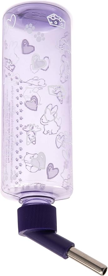 Lixit Standard Cage Water Bottles for Rabbits, Ferrets, Guinea Pigs, Hamsters, Rats, Mice and Other Small Animal's (16 Ounce, Clear Pack of 2)