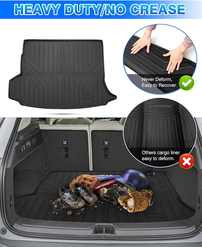 Cartist Cargo Liner Custom Fit for Buick Envision 2021 2022 2023 2024 2025 2026 All Weather Trunk Mat for Envision Accessories TPE Waterproof