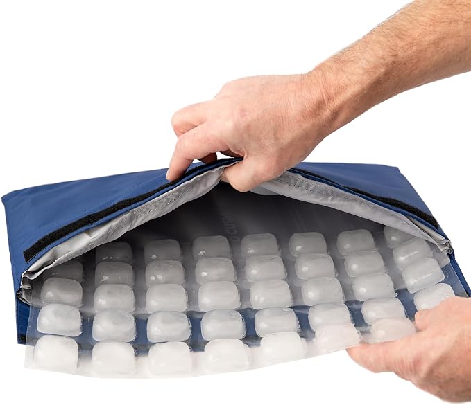 Hydro Cooling Mini Mat for Dogs – Dog Cooling Mat & Cooling Pad for Hot Weather – Triple Layer Ice & Water Cooling System (18" x 10.5")