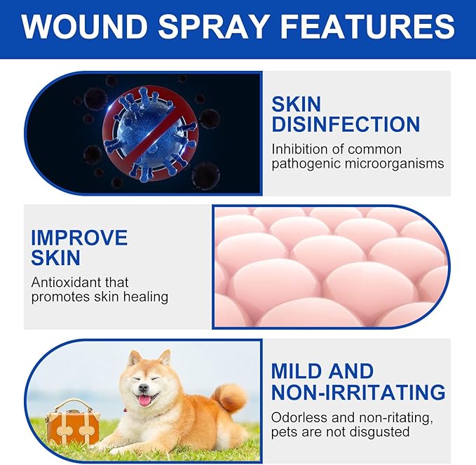 30ml Dogs Liquid Dressing Clear Waterproof Bandage Hemostatic Wound Hemostatic Adhesive Wound Healing Spray Liquid