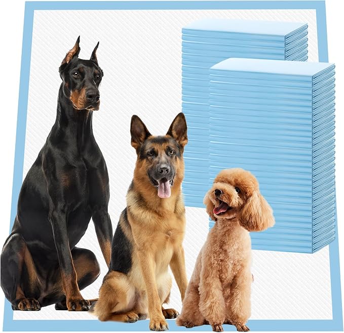 SCLOSE Extra Large Puppy Pee Pads, 36"x44" 30 Counts Pee Pads for Dogs XL, Puppy Pads Super Absorbent & Leak-Proof, Jumbo Disposable Training Pads, Wee Wee Pads for Dogs, Potty Pads, Doggy Pads