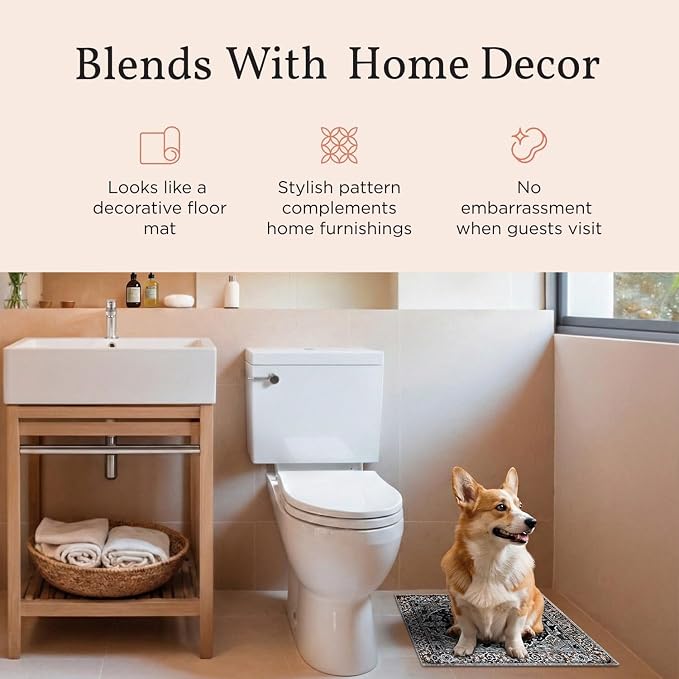 Washable Dog Pee Pads, 16" x 24", Waterproof, Non-Slip, Super Absorbent, Reusable Machine-Washable, 2-Pack (Marmalade Sunshine)