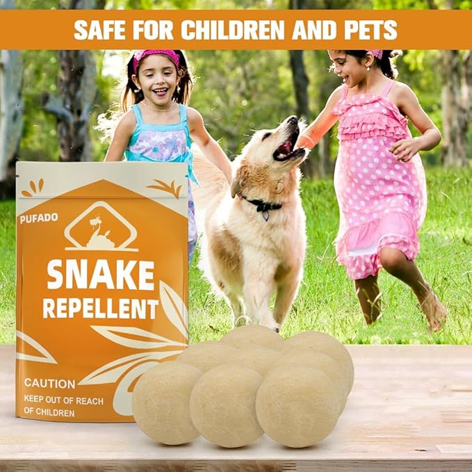 Snake Repellent for Yard Powerful, Keep Away Outdoors, Outdoors Pet Safe, Outdoor Repellant Home, Out Effectively- 10 Pack 45TRR