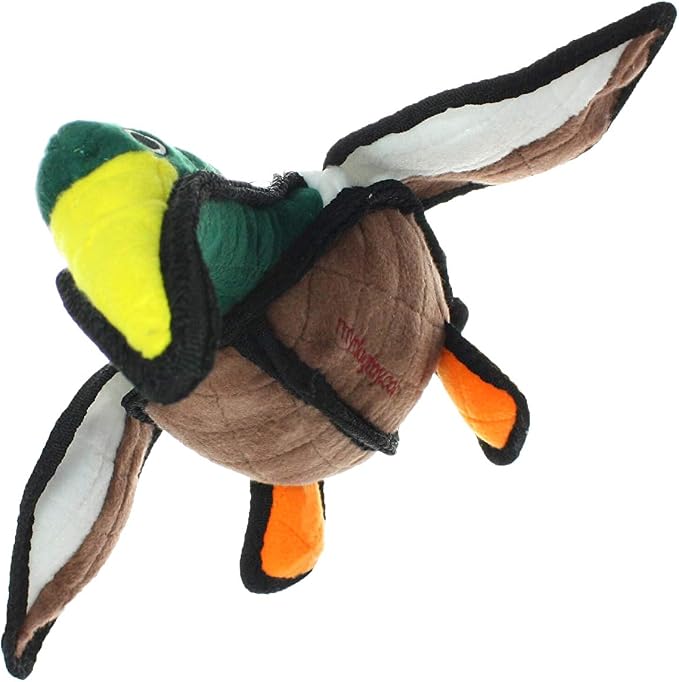 TUFFY® : 2 Pack Duck Dog Toy: Ultra Durable Plush Toy with Multiple Layers & Reinforced Seams, Washable and Floats, Original Construction