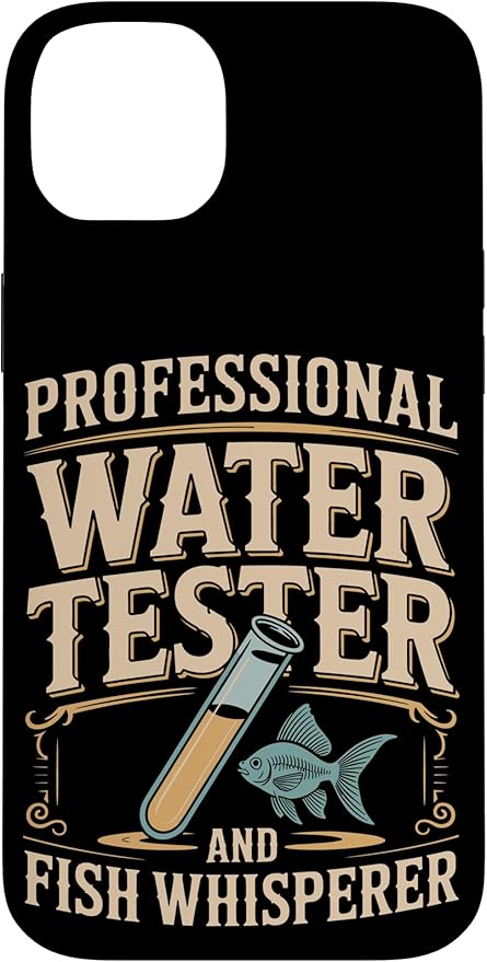 Professional Water Tester and Fish Whisperer Killifish Case for iPhone 14 Plus