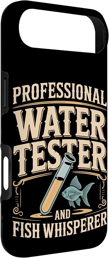 Professional Water Tester and Fish Whisperer Killifish Case for iPhone Air