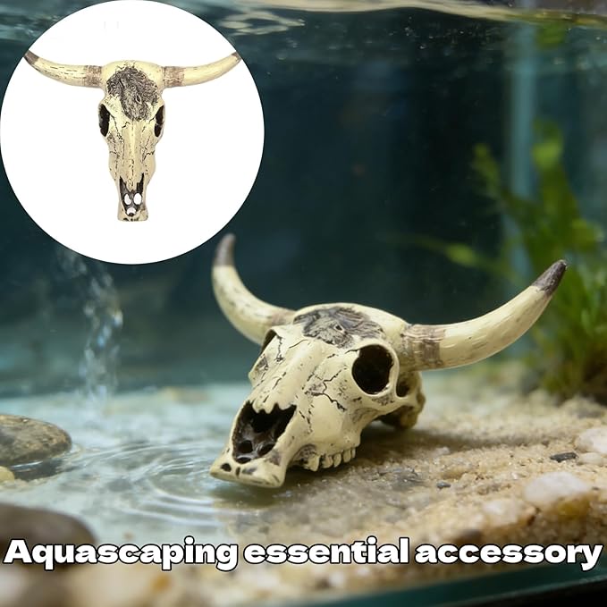 Western Fish Tank Decor Unique Reptile Enclosure Accessories Snake Tarantula Habitat Decor for Bearded Dragon Snake Tarantula and Fish Tank Setup