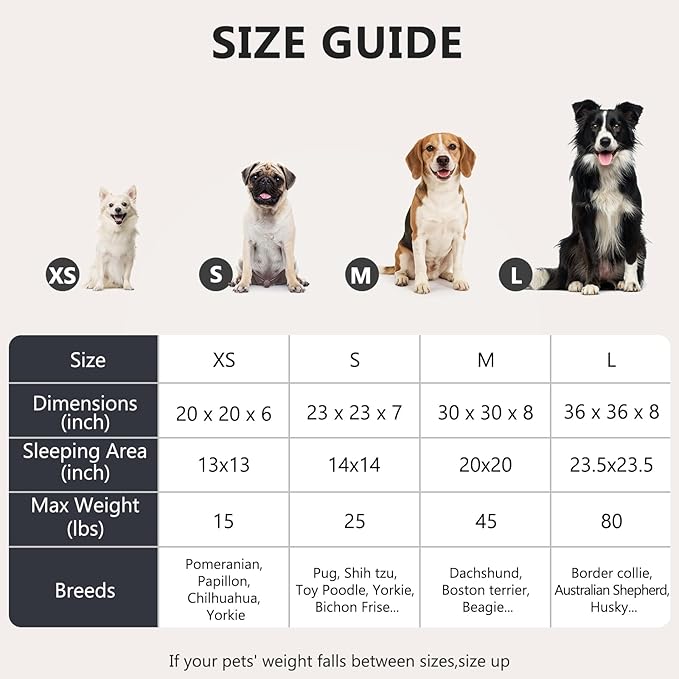 MIXJOY Orthopedic Dog Bed Comfortable Donut Cuddler Round Pet Beds Ultra Soft Washable Dog and Cat Cushion Bed (30'', Light Grey)