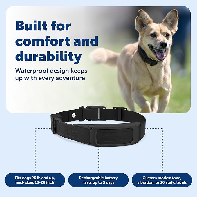 PetSafe Guardian GPS Dog Fence - Advanced AccuGuard Technology - Wireless Virtual Fence - No Subscription Required - Waterproof Collar with Long Lasting Battery - Easy to Set Up