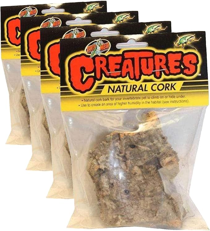Zoo Med Creatures Natural Cork (Pack of 4)