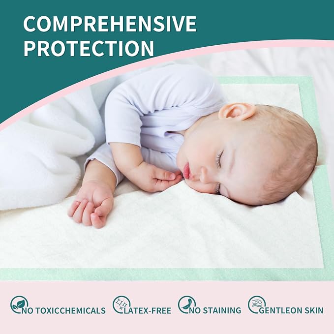 MILDPLUS Disposable Bed Pads for Adults 40"x36" 40 Pack Extra Large | Super Absorbent Underpads for Seniors & Pets, Waterproof Incontinence Pads, Mattress Protector