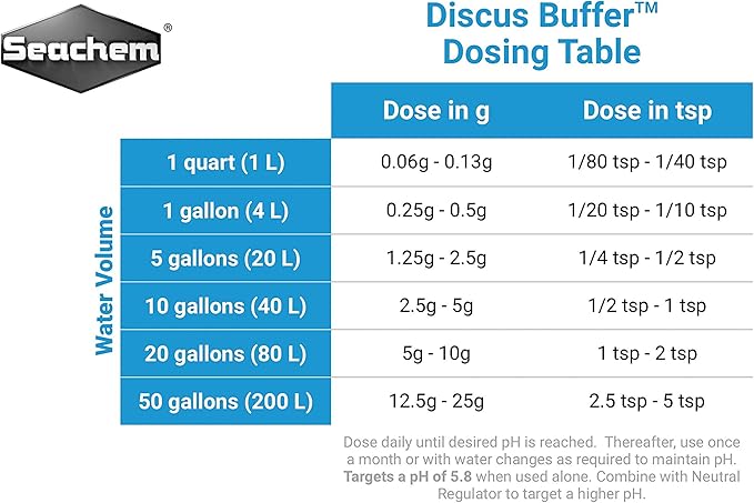 Seachem Discus Buffer 250gram