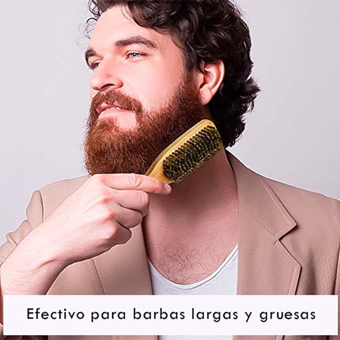 Annie 2072 Two Way Club Brush 100% Boar Bristle