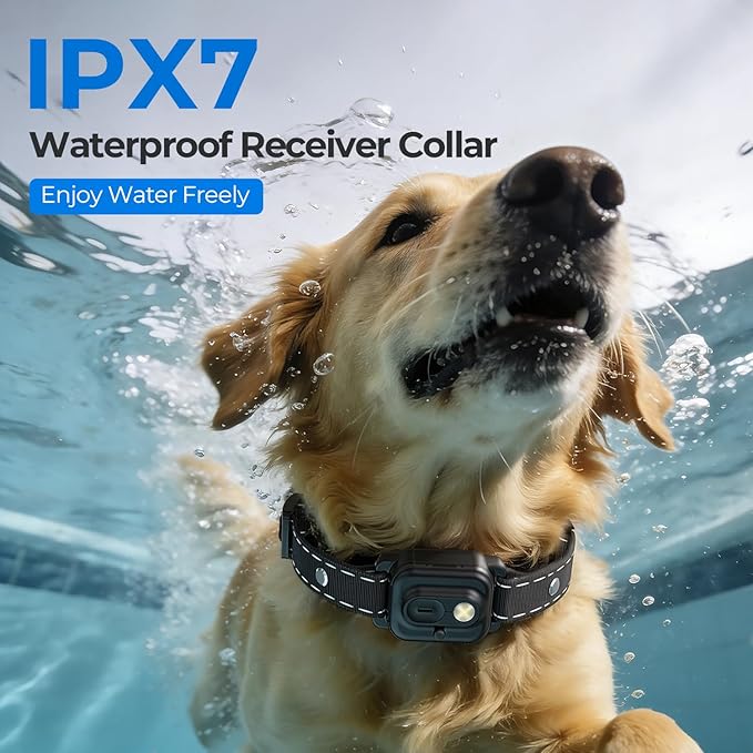 RPZ Dog Shock Collar with Remote Control, Dog Training Collar, E Vibration Collar for Large Medium Small Dogs, 4 Training Modes Rechargeable IPX7 Waterproof 4200FT, Orange