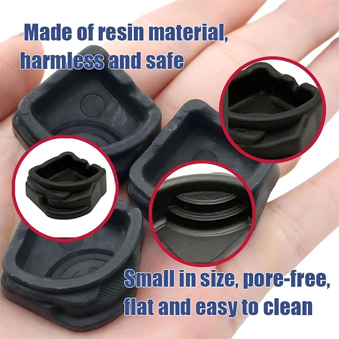 9 Pack Mini Resin Water Bowls - Micro Food/Water Dish for Tarantula, Spider, Millipede, Hermit Crab, Reptiles & Water Bowl(0.39" H)