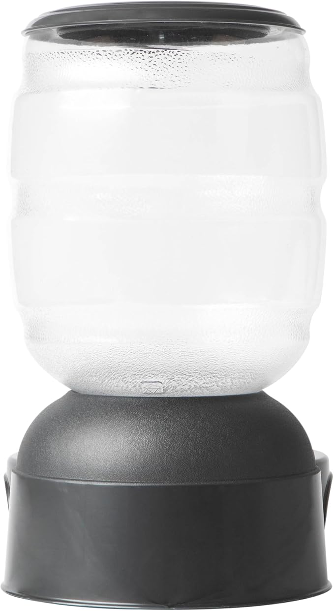 Petmate Replendish Gravity Automatic Dog Water Dispenser Pet Waterer and Pet Feeder Set with Microban Protection Base, 100% BPA Free, Wide Mouth Bowl - 1 Gallon Water, 5 lb Food