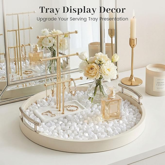 DomeStar 150PCS Fake Ice, White Acrylic Fake Diamonds Vase Filler Plastic Gems Crushed Ice Rocks for Home Table Decorations